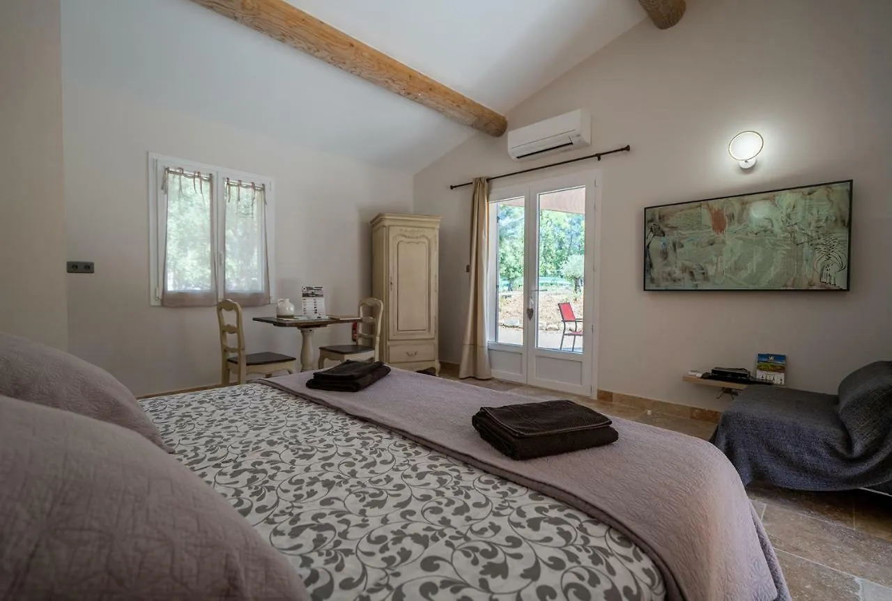 Mas La Cheneraie Lourmarin - Au Calme, A 10 Mn Du Centre Ville A Pied Guest house